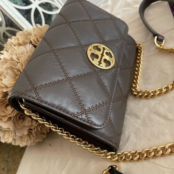 New ❤️‍🔥 Tory Burch Willa chain wallet crossbody - Picture 10 of 11